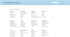 Desktop Screenshot of banitak.com