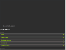 Tablet Screenshot of banitak.com